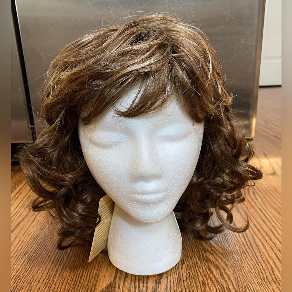 Curly Brown Hair Wig